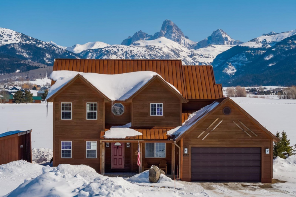 Large Family Home with Full Teton views