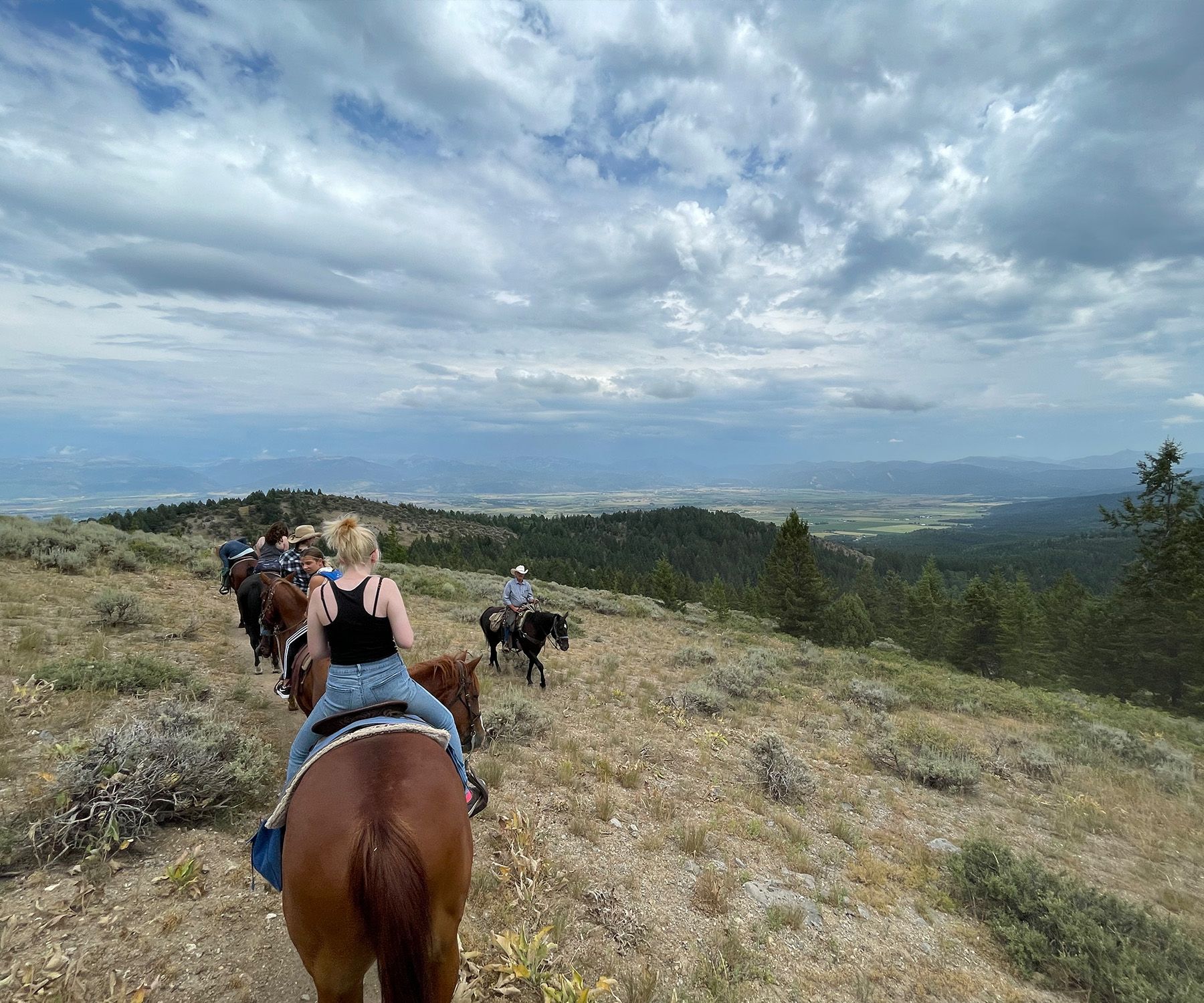 Explore Wydaho: Horseback Riding at Bagley’s Teton Mountain Ranch