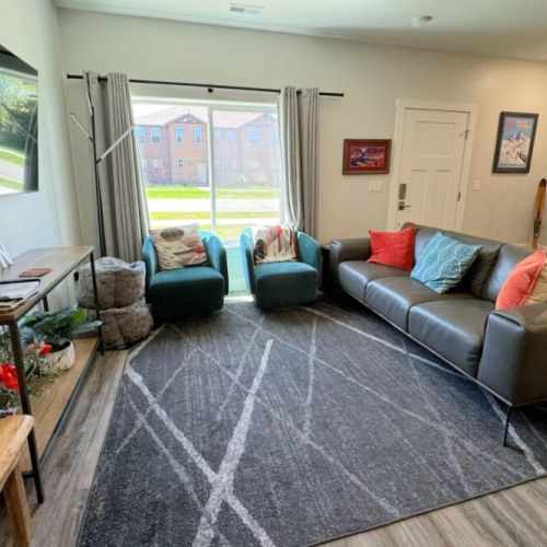 After a day of adventure, kickback and relax in this wonderful living room.