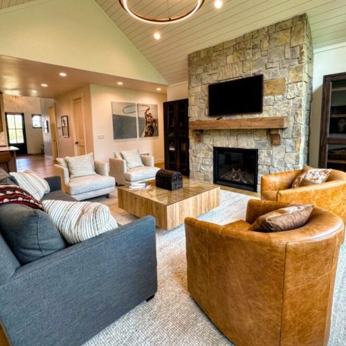 This brand-new luxury home is the perfect basecamp for your next Teton Valley adventure.