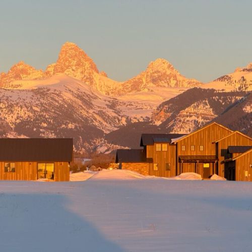 You cannot beat this view of the Tetons!