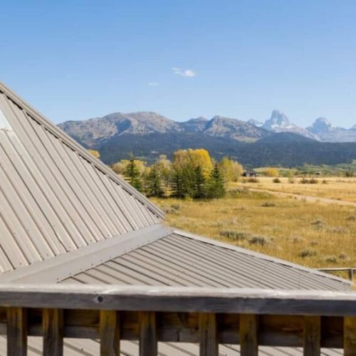 You can't beat this view from the master bedroom deck.