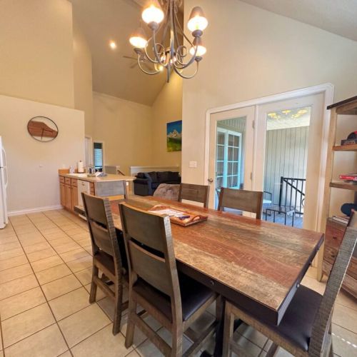 Gather around the dining room table for a meal, a game, or great conversation.