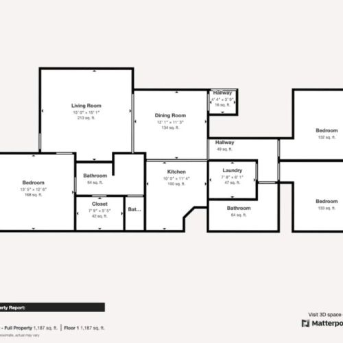 Check out the floor plan for the condo! (Dimensions and square footage are approximations.)