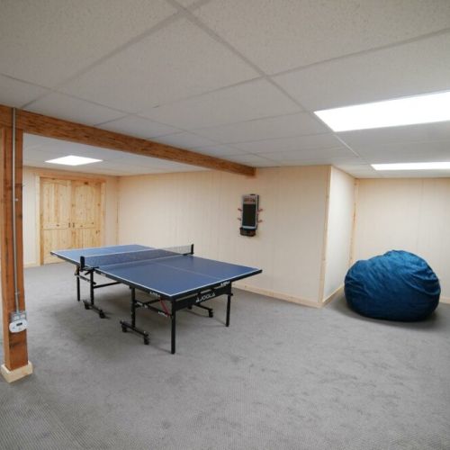 Head into the game room for a few rounds of ping pong or air hockey, or just enjoy cozying up in a bean bag!