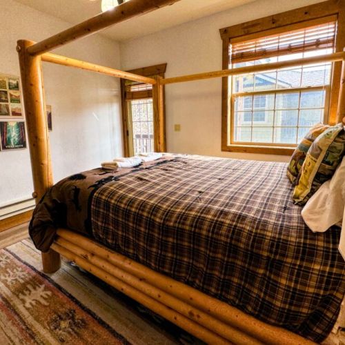 Bedroom #3 also has a great queen bed and access to a balcony shared with Bedroom #2.