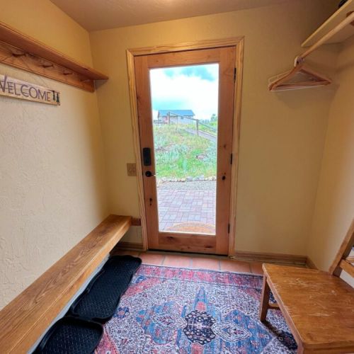 Kick your shoes off and hang up your jackets when you walk inside this lovely home!