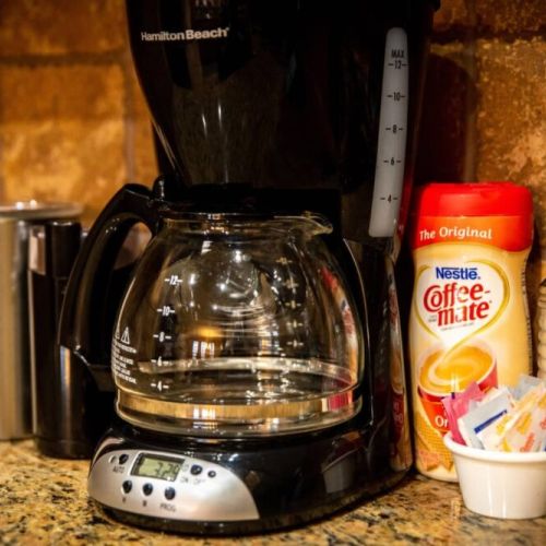 Coffee is a must and we take it seriously, stocking the condo with fresh-roasted beans from our local coffee shop, Wydaho Roasters Coffee House.