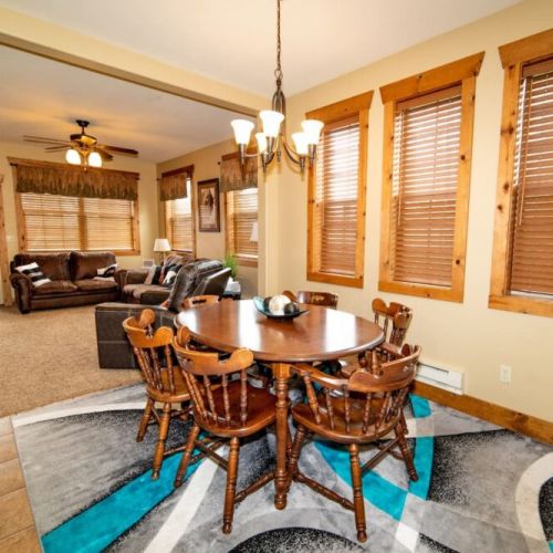 Gather around the dining table for meals, as well as quality time with your friends and family.