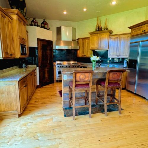 From the modern appliances to the wide array of cookware, this kitchen has everything you'll need to whip up meals for the whole group.