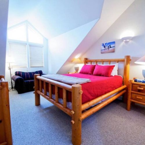 Master bedroom on second floor.