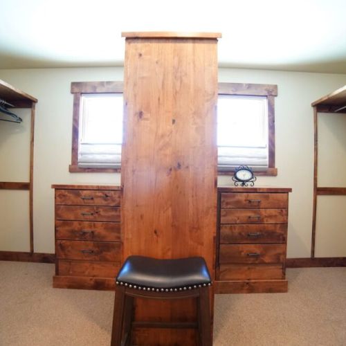 Through the master bath is a large walk-in closet — plenty of space for storing your clothes, luggage, and more!