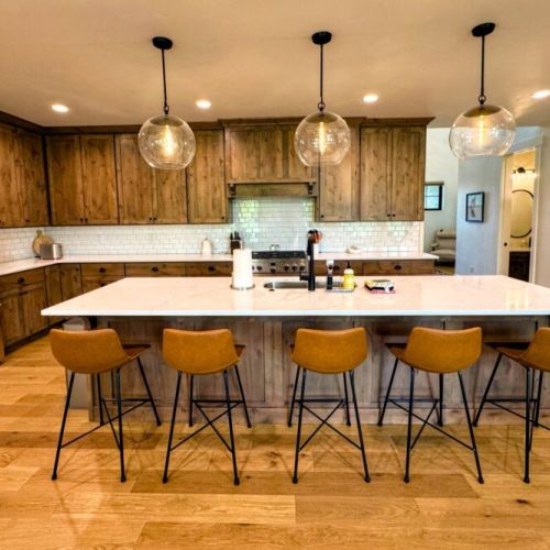 Stay in and make a meal using this well-appointed chef's kitchen.