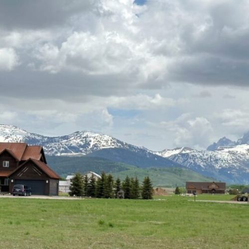 Construction projects do occur in the neighborhood and in sight of the home, including in adjacent lots. These projects are beyond our control, but they do not block any views of the mountains.