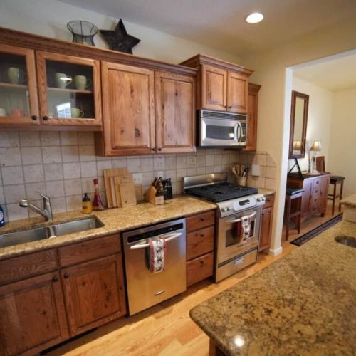 Everything you need in the kitchen to hunker down and cook a great meal.