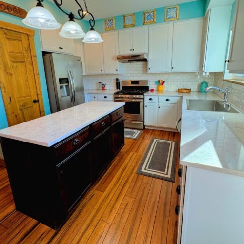 Stay in and make a meal using this well-appointed kitchen.