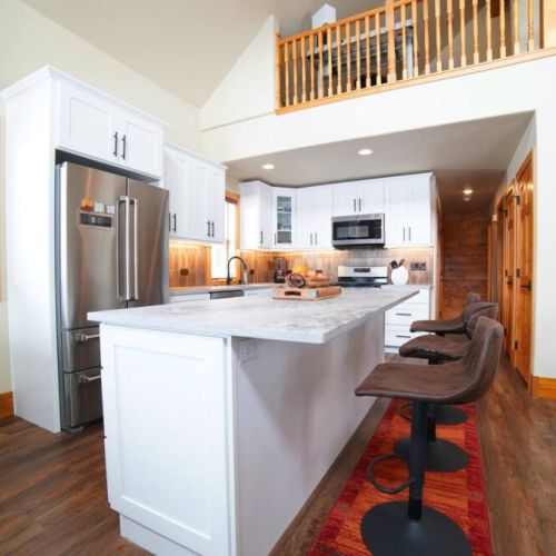 Stay in and make a meal using this well-appointed kitchen!