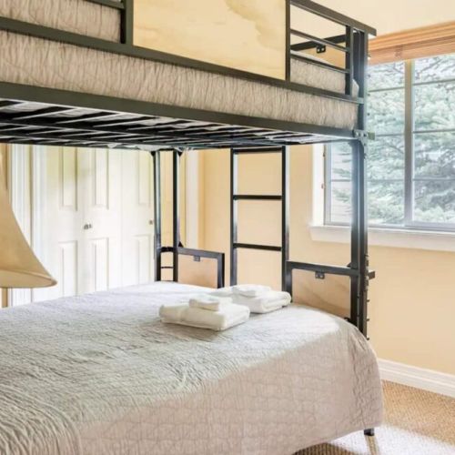 Bedroom #2 has a Full XL-over-Full XL bunk so even a full-sized adult has enough room!