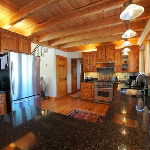From the modern appliances to the wide array of cookware, this kitchen has everything you'll need to whip up meals for the whole group.