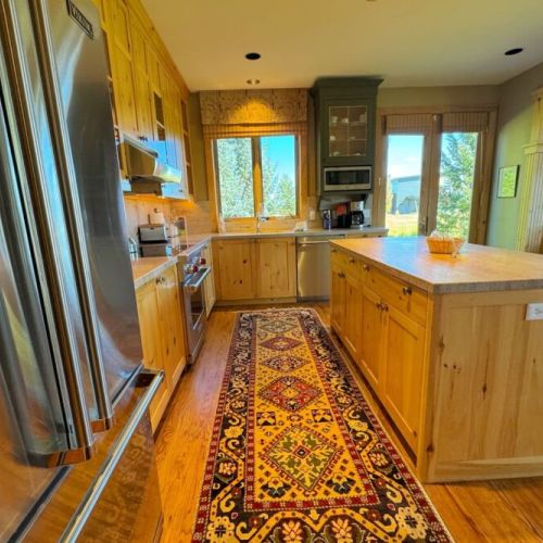 From the modern appliances to the wide array of cookware, this kitchen has everything you'll need to whip up meals for the whole group.