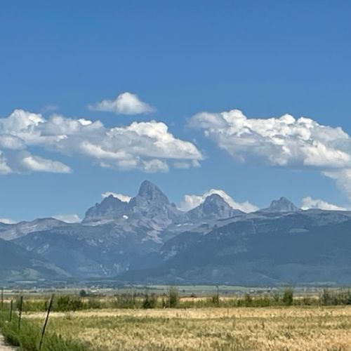 Enjoy that same beautiful Teton view out of the east-facing windows in Bedroom #1.