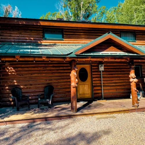 Located just off of Ski Hill Road in Driggs, Idaho, this family home is the perfect basecamp for any Teton adventure.