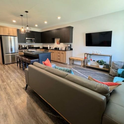 Enjoy your time in Teton Valley staying in this beautiful townhome — the perfect basecamp for any group!